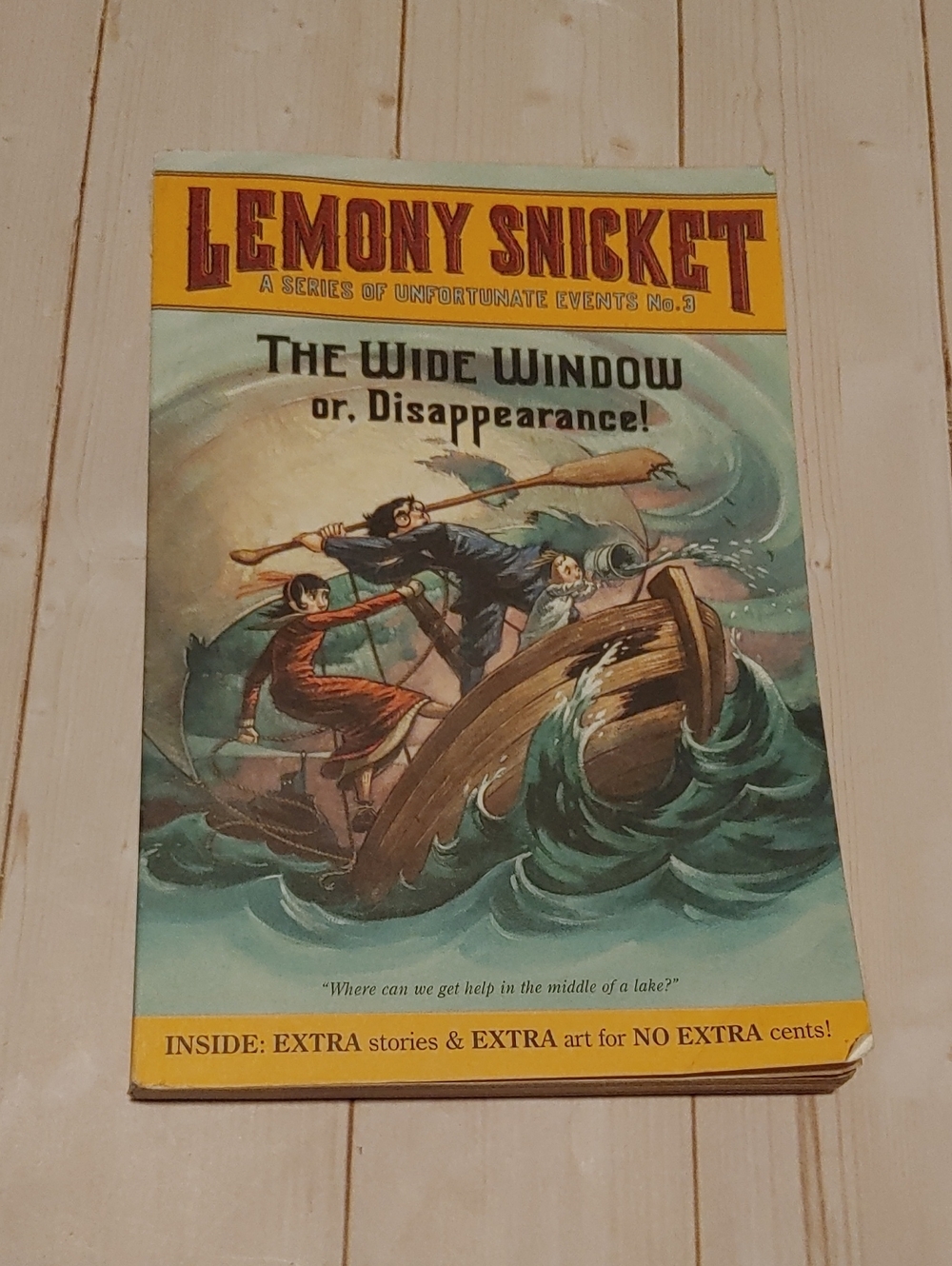 Lemony Snicket Series Of Unfortunate Events The Wide Window Kids Chapter Book